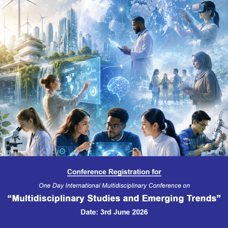 Conference Registration - Multidisciplinary Studies and Emerging Trends