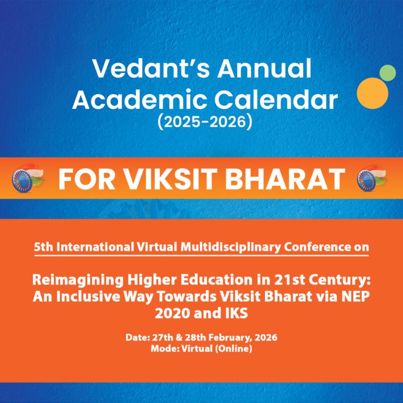 Conference Registration - Reimagining Higher Education in 21st Century: An Inclusive Way Towards Viksit Bharat via NEP 2020 and IKS