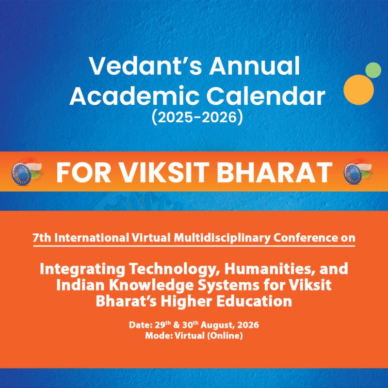 Conference Registration - Integrating Technology, Humanities, and Indian Knowledge Systems for Viksit Bharat’s Higher Education